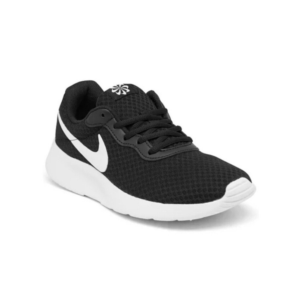 Nike Tanjun Sneakers - Black & White - Size 9.5 Womens - DJ6257-004 Running Shoe